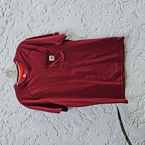 Carhartt Force Bundle 2 Relaxed Fit Mid Weight Pocket T-Shirts Size Medium - Picture 3 of 12